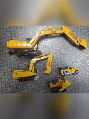 Set of Kids Work Vehicles